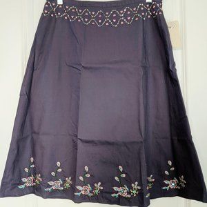 NWT Lapis A-Line Skirt